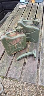 Leger jerrycan 5 liter 2 stuks, Ophalen of Verzenden, Gebruikt