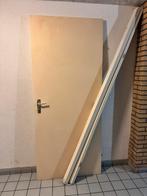 Tussendeur met deurpost, Ophalen, Gebruikt, 80 tot 100 cm, Binnendeur