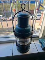 olielamp blauw, Ophalen
