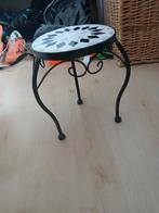 Mooi Stoeltje voor Tuin/Decoratie - Goede Staat!, Minder dan 45 cm, Minder dan 55 cm, Gebruikt, Metaal of Aluminium