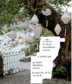 bruiloft decoratie lampionnen uit Vietnam, Ophalen, Zo goed als nieuw, Versiering, Geboorte of Huwelijk