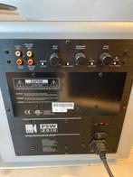 KEF PSW 2010 subwoofer met 5 KEF EGG series speakers., Ophalen, Zo goed als nieuw, Audio