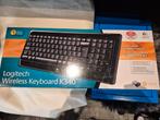 Logitech Wireless Keyboard K340, NL, Computers en Software, Toetsenborden, Ophalen of Verzenden, Zo goed als nieuw, Logitech