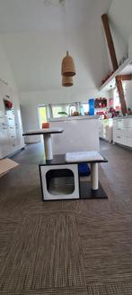 Krabpaal bruin & wit - 72.5x70x40 cm, Dieren en Toebehoren, Cellavi, Nieuw, Ophalen of Verzenden, Krabpaal