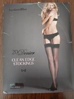 Hunkemoller zwarte jarretel kousen stockings 20d   s-m, Kleding | Dames, Leggings, Maillots en Panty's, Nieuw, Ophalen of Verzenden