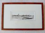 Ets in lijst, Harmen Kooistra (1951)~ 26,5 x 39 cm., Antiek en Kunst, Ophalen of Verzenden