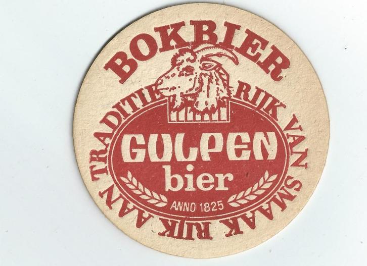 Bierviltjes Gulpen bok en dort, Verzamelen, Biermerken, Nieuw, Viltje(s), Gulpener, Ophalen of Verzenden