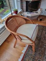 Vintage Rotan stoel, Ophalen of Verzenden, Gebruikt, Bruin, Eén