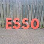 Esso gevelreclame Vintage, Verzamelen, Ophalen, Gebruikt, Reclamebord