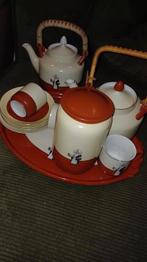 Droste servies, Ophalen