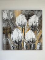 Schilderij tulpen 100 x 100 cm, Ophalen