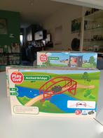 Houten  trein spoorbaan, boogbrug, nieuw in doos, Kinderen en Baby's, Speelgoed | Houten speelgoed, Ophalen of Verzenden, Nieuw
