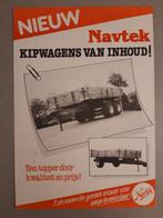 Tractor folder Navtek kipwagens, Boeken, Catalogussen en Folders, Ophalen of Verzenden, Zo goed als nieuw
