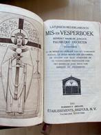 Mis- en vesperboek uit 1925, Antiek en Kunst, Antiek | Boeken en Bijbels, Ophalen of Verzenden