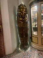 Egyptische sarcofaag – bladgoud – Hollywood “De Mummie”, Antiek en Kunst, Ophalen