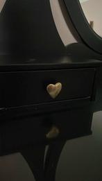 Ikea Hemnes kaptafel - Zwart, Zo goed als nieuw, 150 tot 200 cm, Hout, 50 tot 100 cm