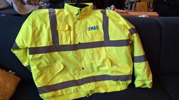 Neon gele EHBO jas nieuw 4XL beschikbaar voor biedingen