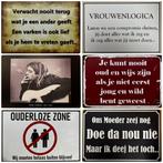 Hofnar nooit fijner gerookt reclamebord van metaal wandbord, Verzamelen, Merken en Reclamevoorwerpen, Nieuw, Reclamebord, Ophalen of Verzenden