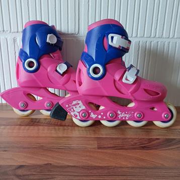 Oxelo Kinderskates Play3 roze/paars Maat 28-30 beschikbaar voor biedingen