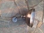 Industriële hanglamp zilvergrijs, Ophalen of Verzenden, Gebruikt, Minder dan 50 cm