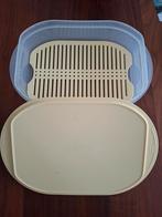 Tupperware vleeswaren bakje met rooster ., Huis en Inrichting, Keuken | Tupperware, Ophalen of Verzenden, Zo goed als nieuw, Bak of Kom
