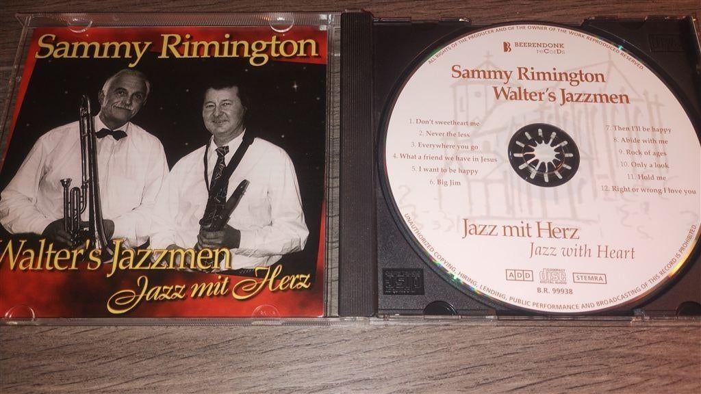 Sammy Rimington, Walter's Jazzmen ‎- Jazz mit Herz / Jazz w, Ophalen of Verzenden, 1980 tot heden, Gebruikt, Jazz