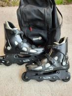 Bauer vtech v2 skates maat 43 met opberg rugzak, Bauer, Inline skates 4 wielen, Gebruikt, Ophalen of Verzenden