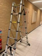 Teleschopische vouw ladder, Verzenden, Zo goed als nieuw
