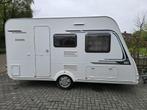 Caravelair Antares 390 lichtgewicht + voortent, Caravans en Kamperen, Schokbreker, Overige typen, Bedrijf, Treinzit
