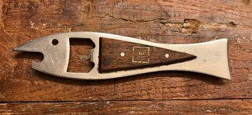 Vintage Carl Aubock stijl flesopener in vorm vis beschikbaar voor biedingen