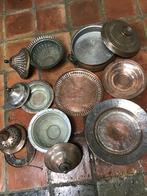 Antieke Koperen en Bronzen Decoratie Set, Antiek en Kunst, Antiek | Koper en Brons, Ophalen, Koper
