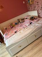 Hemnes bedbank bed ikea uitschuifbed, Kinderen en Baby's, Kinderkamer | Bedden, Ophalen, Gebruikt, 180 cm of meer, 70 tot 85 cm