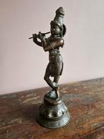 Bronzen voorstelling van Krishna Venugopala, Antiek en Kunst, Kunst | Niet-Westerse kunst, Ophalen of Verzenden