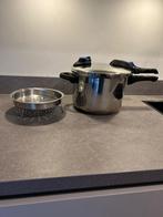 Snelkookpan BK 6 liter, Huis en Inrichting, Ophalen of Verzenden, Gebruikt, Rvs, Kookpan of Snelkookpan