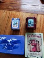 Vintage blikken, Milka/ Suchard en Mirabel, Verzamelen, Ophalen of Verzenden