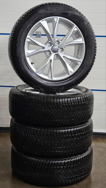 ZGAN 18" Orig. AUDI Q3 Velgen+4sezion banden 5x112  beschikbaar voor biedingen