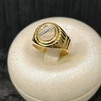 14k gouden ring zegelring prachtig model, Ophalen of Verzenden