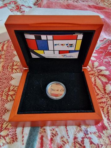 Gouden tientje Willem Alexander. Piet Mondriaan 2022 Proof. beschikbaar voor biedingen