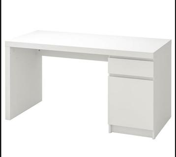 Ikea Malm Bed 90x200 en Malm bureau