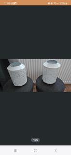 2 mooie windlichten, Ophalen of Verzenden, Zo goed als nieuw, Hout