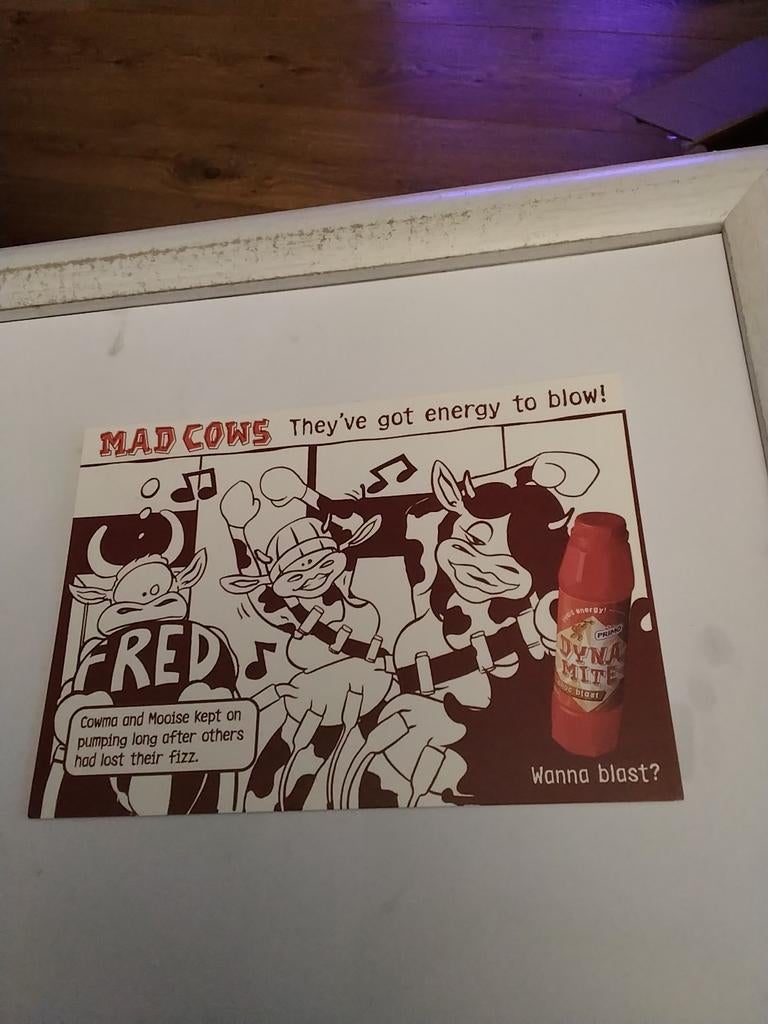MAD. COWS.  - THEY 'VE GOT ENERGY TO BLOW!, Ophalen of Verzenden, Sterren en Beroemdheden