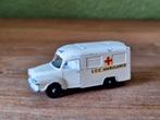 Matchbox Bedford Lomas Ambulance nr 14 uit 1965, Ophalen of Verzenden, Gebruikt, Auto