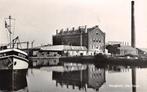 Hoogkerk "De Halm" strokartonfabriek Scheepvaart, Verzamelen, Ansichtkaarten | Nederland, Ophalen of Verzenden, 1940 tot 1960