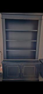 Old-look kast (zwart), Huis en Inrichting, Ophalen, Gebruikt, 25 tot 50 cm, 200 cm of meer