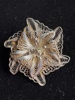 Broche zilver filigrain 925, Ophalen of Verzenden, Zo goed als nieuw, Zilver