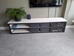 Stalen tv meubel, Ophalen of Verzenden, Gebruikt, 25 tot 50 cm, Minder dan 100 cm