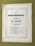 F. Liszt - Transcriptie voor piano Wagner's Lohengrin, Gebruikt, Klassiek, Ophalen of Verzenden, Artiest of Componist