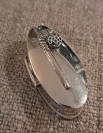 Zilver pillendoosje met Zwaardje - 925, Ophalen of Verzenden