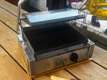 Contactgrill professioneel gietijzer beschikbaar voor biedingen