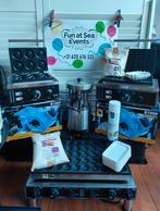 Verhuur poffertjes plaat, wafelijzer, donut,  popcorn enz., Ophalen, Overige